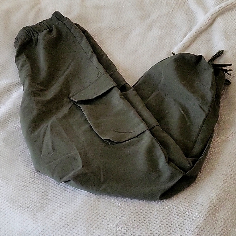 Olive Green Cargo Pants